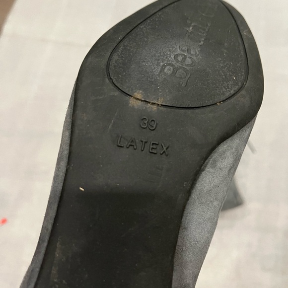 [39/8-8.5] Beautifeel Taupe-Brown Suede Lace Up Pumps Heels NWOT - Picture 6 of 7